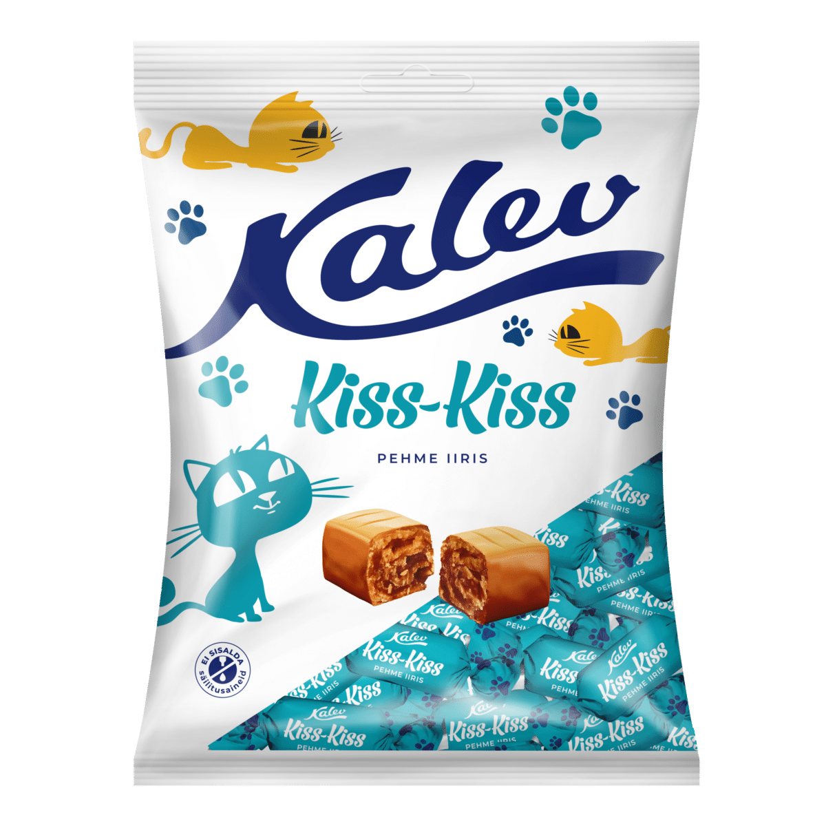 KALEV KISS-KISS IIRIS pehme  150Gr